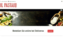 Tablet Screenshot of il-pastaio.de